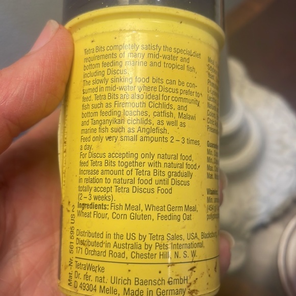 Fish tank aquarium bundle nets blood worms ink clear fizz tabs tetra bits flakes - Picture 11 of 16